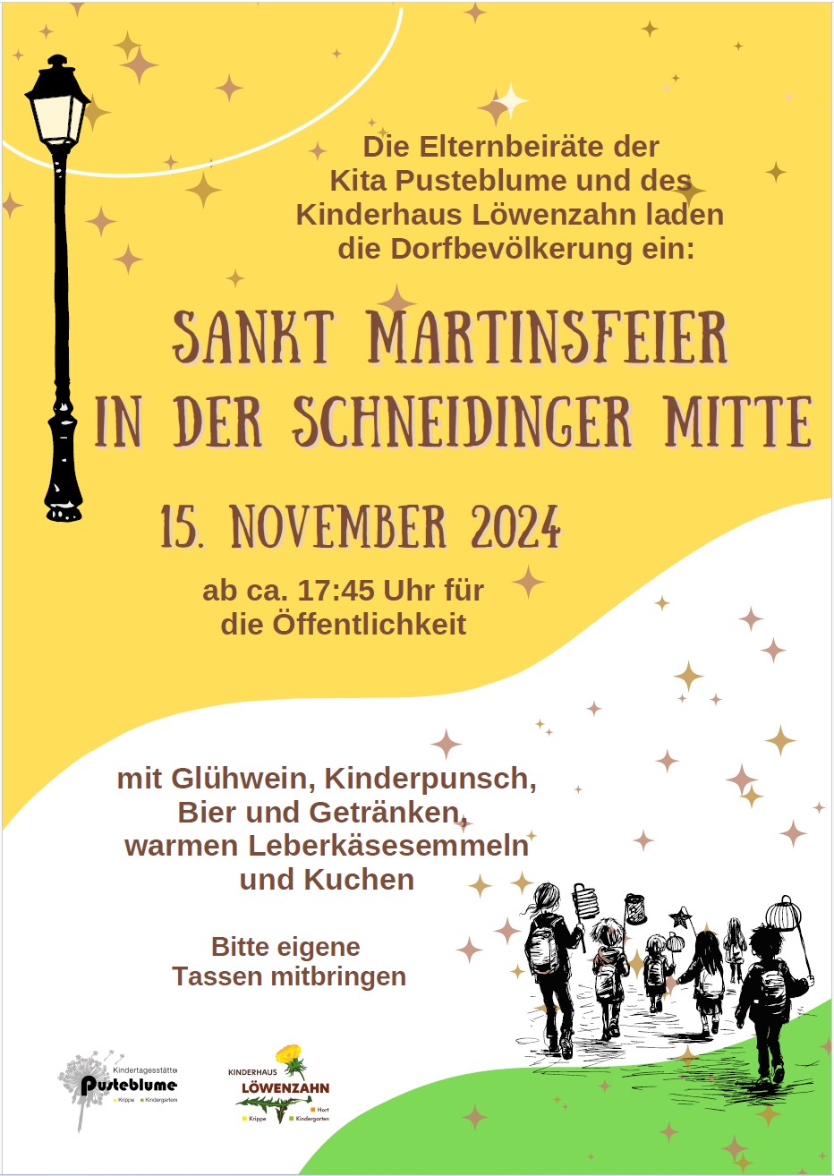 St. Martinsfeier am 15.11.2024